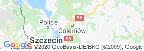 Goleniow map